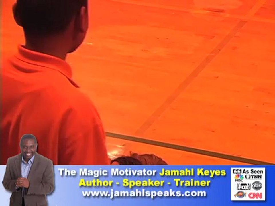 Nationally Recognized School Assembly Speaker Jamahl Keyes.