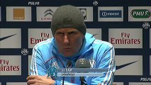 Conférence de presse Paris Saint-Germain - Olympique de Marseille : Carlo ANCELOTTI (PSG) - Elie BAUP (OM) - saison 2012/2013