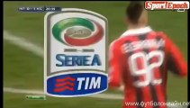 [www.sportepoch.com]Serie A - Chaaraoui Derby first ball bar God the missed opportunity Inter 1-1 Milan