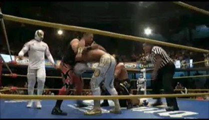 CMLL on Terra 2/4/2013 - Part 7 (Intros and 2nd fall of main only)