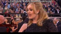 Adele Oscars 2013 red carpet interview [HD]