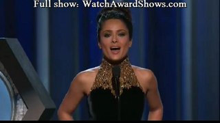 Salma Hayek presents Academy Awards 2013 [HD]
