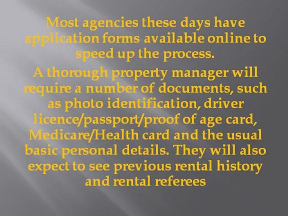 Thorough Selection Process Identifies Quality Tenants