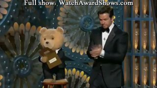 Les Miserables acceptance speech 2013 Oscars [HD]
