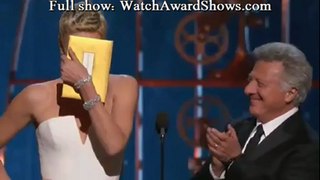 Small Dustin Hoffman presents 2013 Oscars [HD]