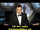 Seth MacFarlane speaks onstage Oscars 2013
