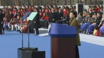 Park Geun-hye inaugurated as president