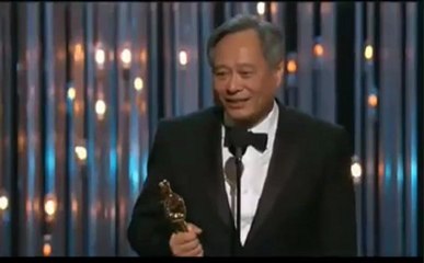 Ang-Lee Oscar Acceptance Uncensored (Taiwan) 李安導演再奪最佳導演獎！台灣之光！！！