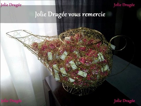 Lampe d'aladin dragées mariage par Jolie Dragée