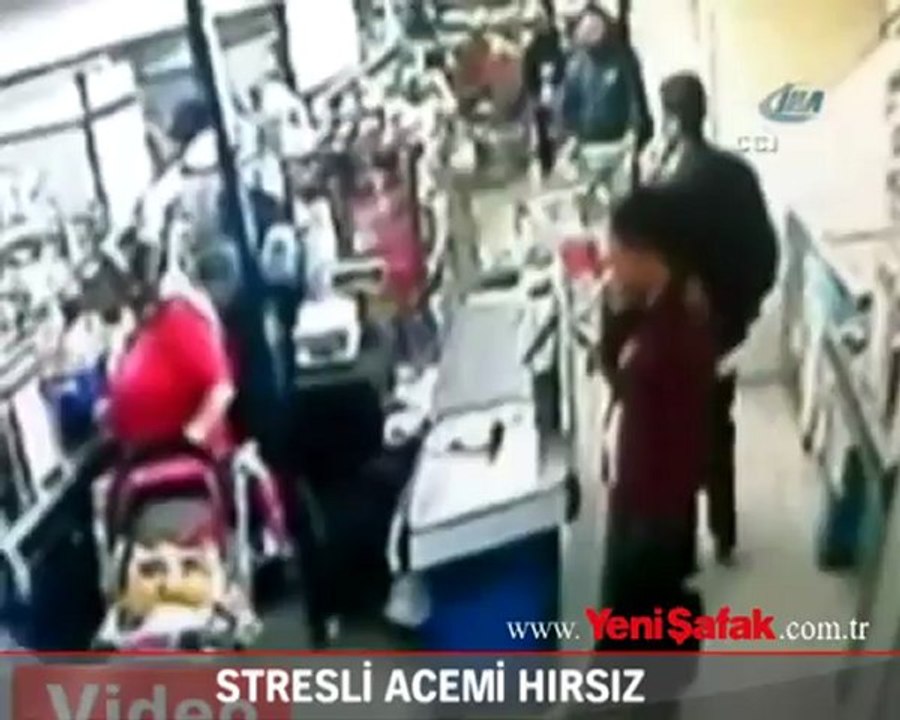 Stresli acemi hırsız