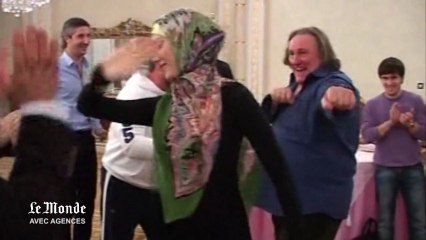 Gérard Depardieu s'offre une danse avec son "ami" Kadyrov