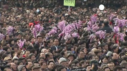 Corée du Sud : la nouvelle présidente Park prête serment