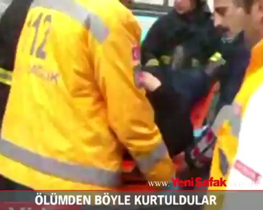 Ölümden böyle kurtuldular