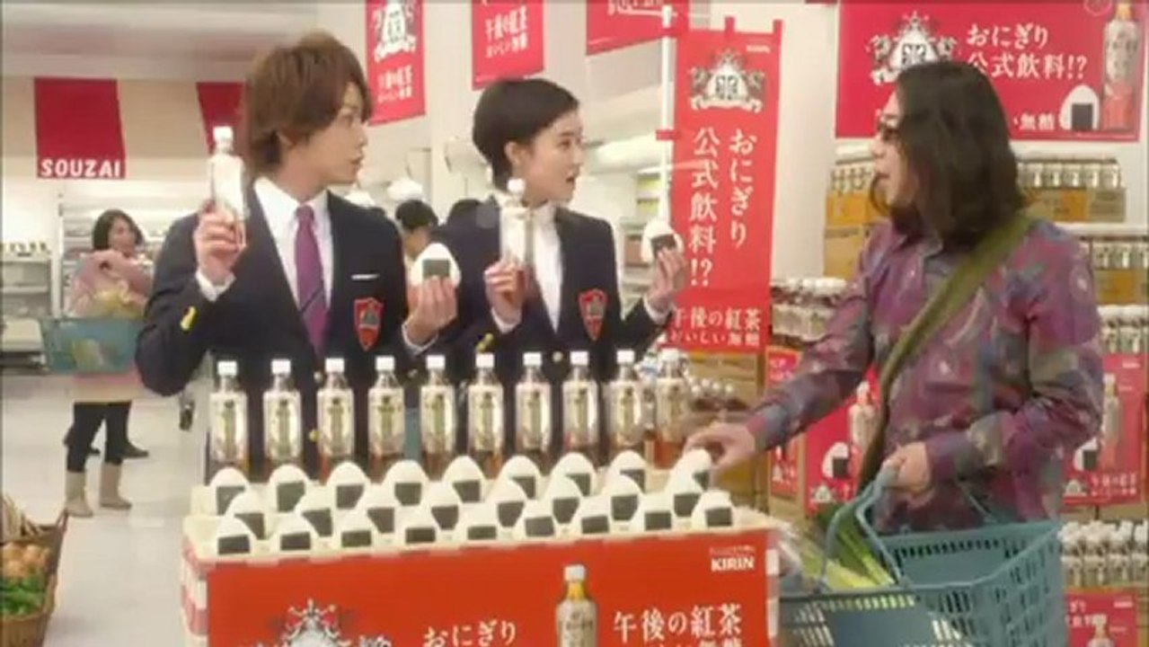 【蒼井優】午後の紅茶 「おにぎり公式飲料 販売促進」30s