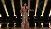 Shirley Bassey Goldfinger Oscars 2013