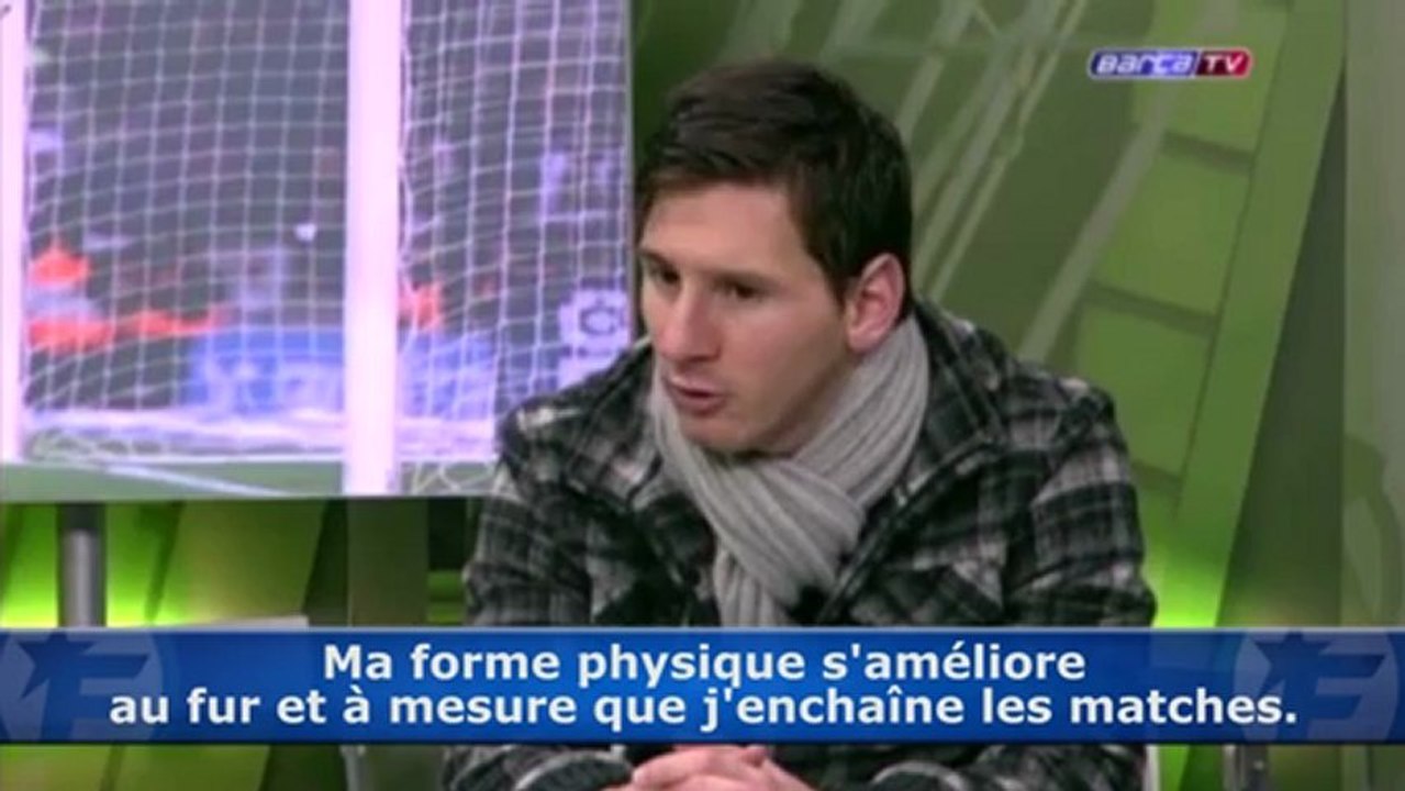 Messi : "Je préfère jouer plutôt que me reposer"
