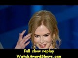 Actress Nicole Kidman presents onstage Oscar Awards 2013