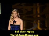 Actress Reese Witherspoon presents onstage Oscar Awards 2013