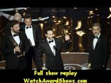 Grant Heslov accepts the Best Picture award for Argo onstage Oscar Awards 2013