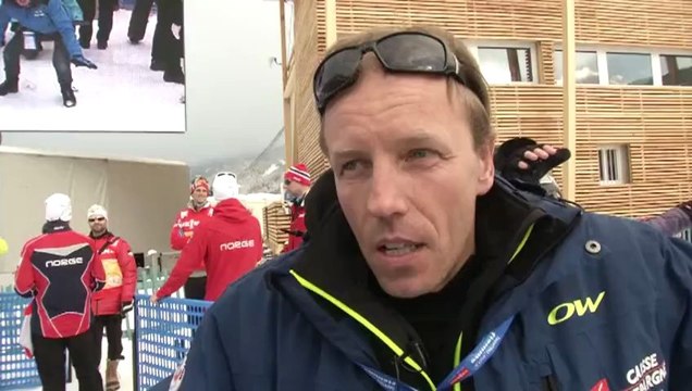 Réactions de Nicolas Michaud, Chef du Nordique, à la médaille d'Or des Bleus