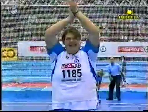ASSUNTA LEGNANTE - CAMPIONATI EUROPEI INDOOR 2007 BIRMINGHAM (GETTO DEL PESO)