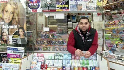 Hafed, kiosquier : "Je résiste car je ne me vois pas faire un autre métier"