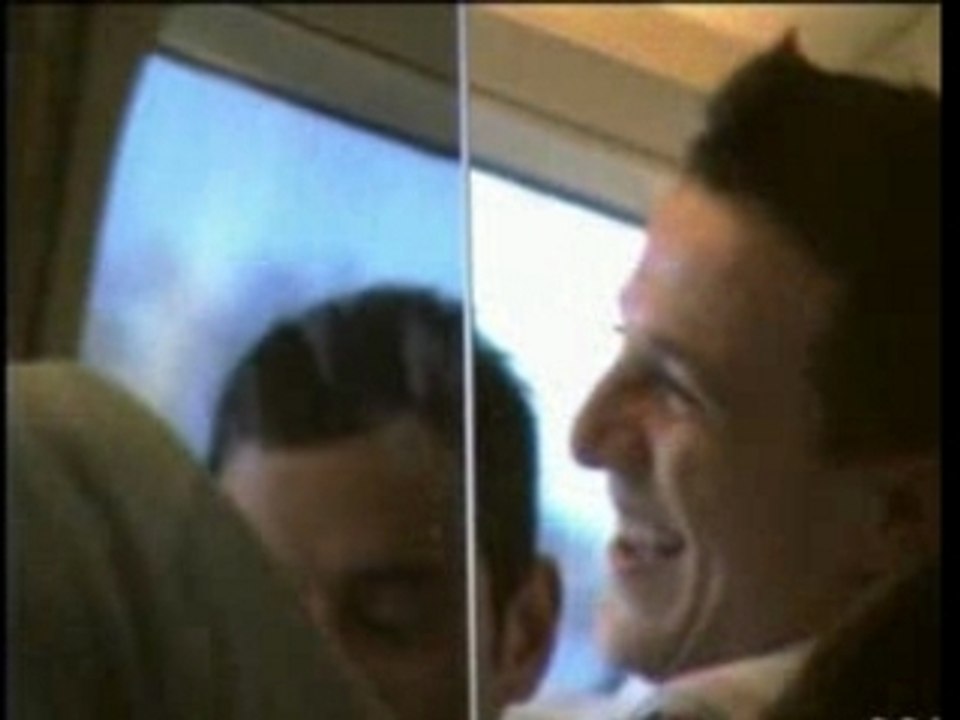 Laurent Artufel dans le Train