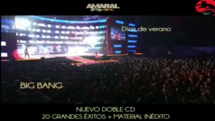 Promoción de "AMARAL 1998-2008" (Doble CD recopilatorio de AMARAL)