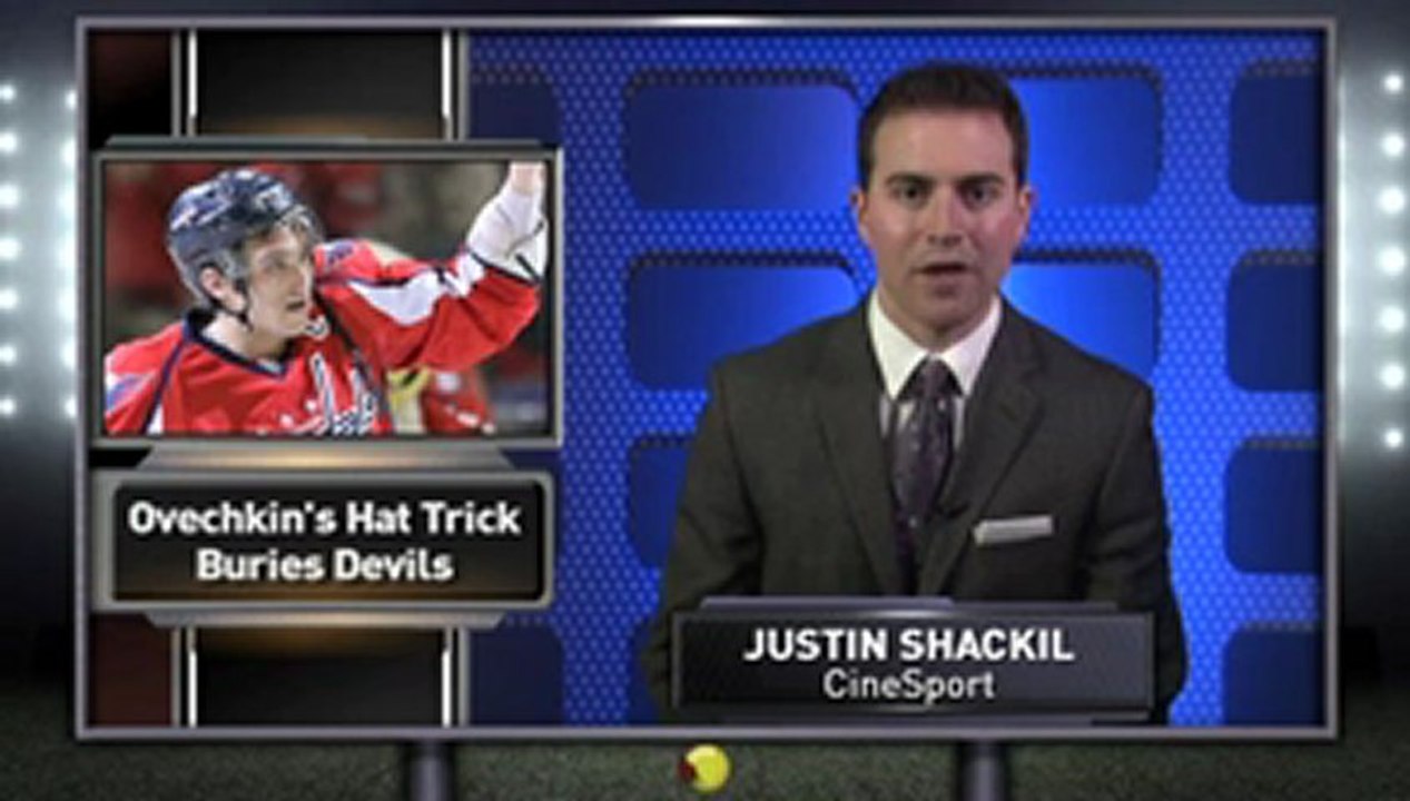 Devils Destroyed by Ovechkin, Capitals