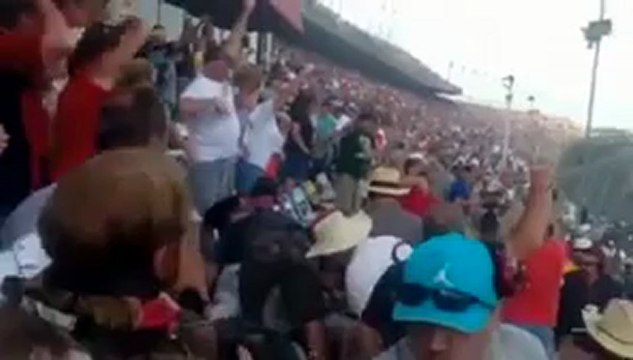 Fan Footage of NASCAR Nationwide Crash