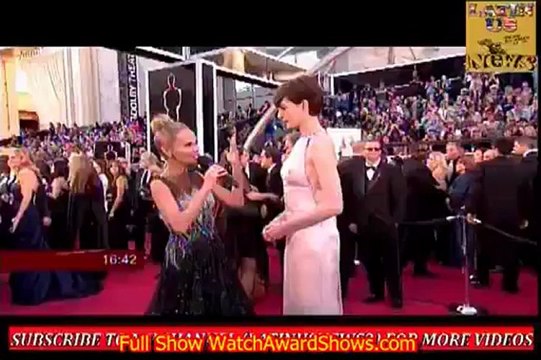 Oscar Awards 2013 85th Academy Awards Surprise Box Dorothys ruby slippers RED CARPET