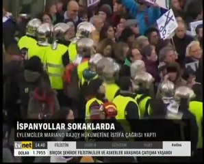 İspanyada halk sokaklarda - Ahmet Rıfat Albuz - Atlas -tvnet