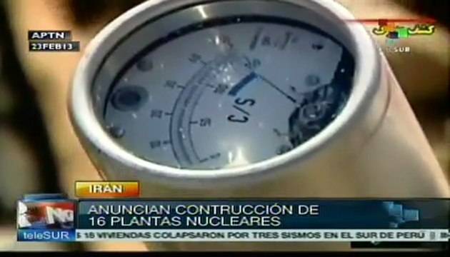 Irán construirá 16 plantas nucleares en 15 años