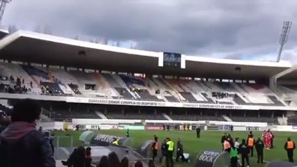 Maçta savaş çıktı