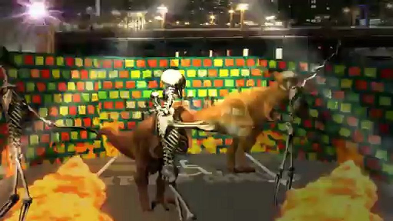 harlem shake skeleton style