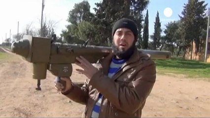 Los rebeldes sirios derriban dos helicópteros de Bachar...