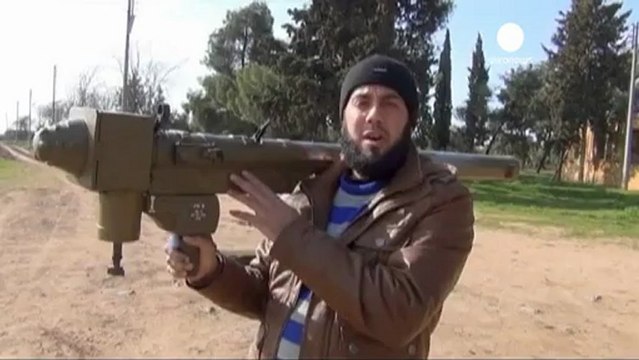 Los rebeldes sirios derriban dos helicópteros de Bachar...