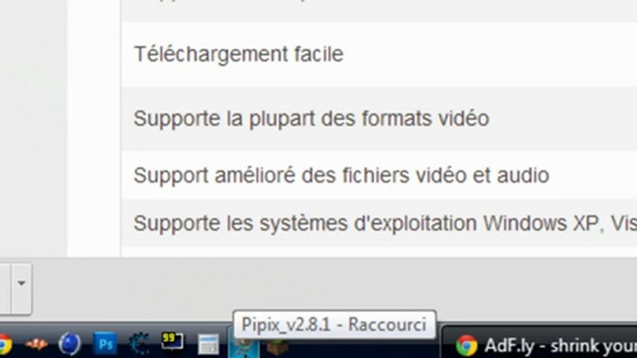 Comment télécharger Pipix_v2.8.1 (instalation de mod et de version minecraft)