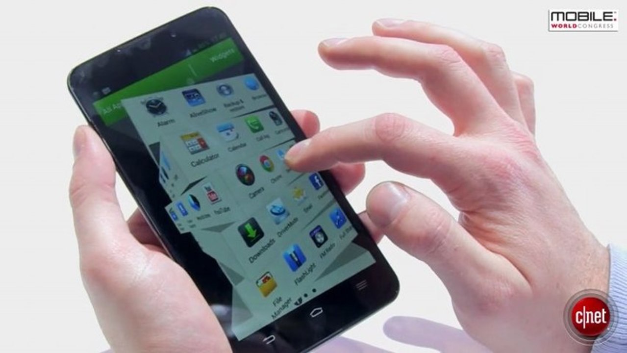 MWC 2013 : La phablet ZTE Grand Memo