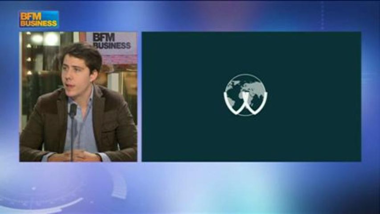 Thomas Nanterme et Brice de Matharel, fondateurs du W PROJECT - 25 février - Le Grand Journal 4/4