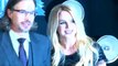 Britney Spears Shows Off Her New Darker Locks at Oscars Party