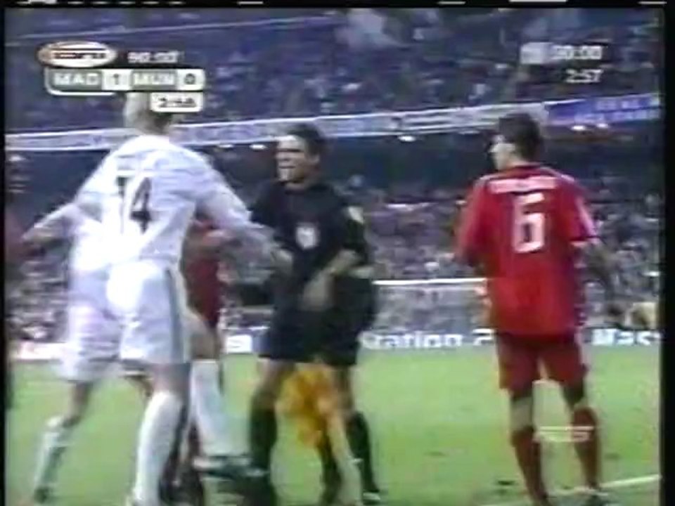 2004 (March 10) Real Madrid (Spain) 1-Bayern Munich (Germany) 0 (Champions League)