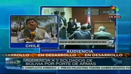 Chile: soldados bolivianos rechazaron acusaciones