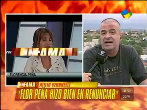 Pronto.com.ar Atilio Veronelli habla de Flor Peña