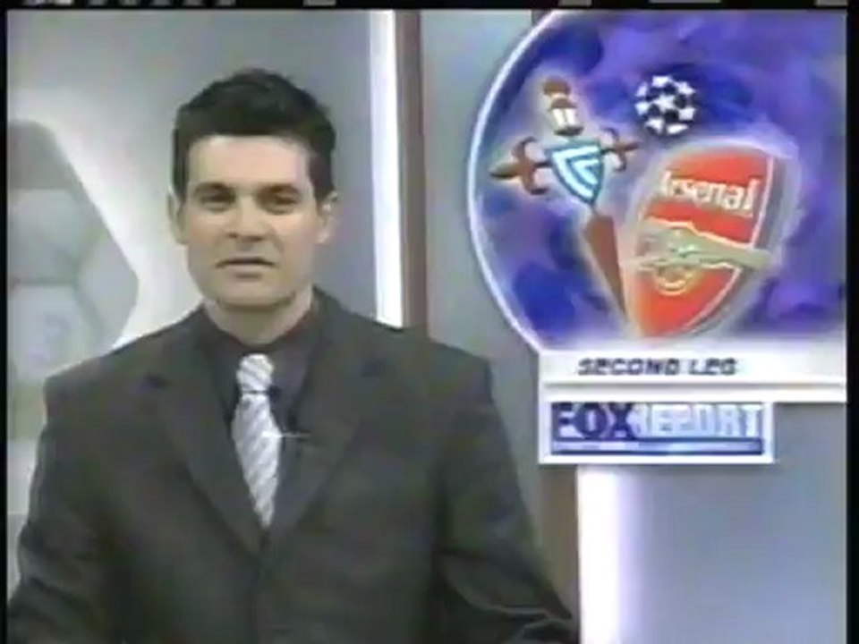 2004 (March 10) Arsenal (England) 2-Celta (Spain) 0 (Champions League)