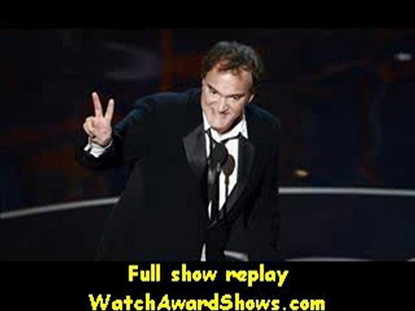 ⁣85th Oscars Writer director Quentin Tarantino accepts the Best Writing Oscars 2013