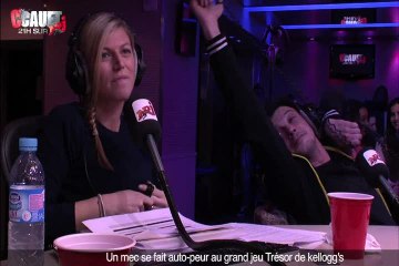 Un mec se fait auto-peur au grand jeu Trésor de kellogg's - C'Cauet sur NRJ
