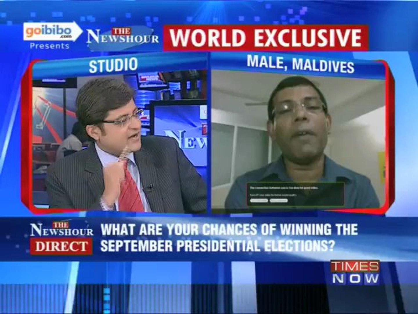 ⁣The Newshour Direct: Mohamed Nasheed