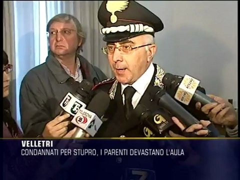 Velletri, caos in Tribunale dopo la condanna
