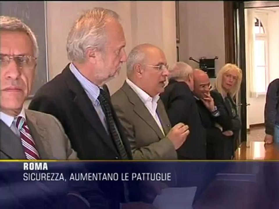 Sicurezza a Roma, aumentano le pattuglie